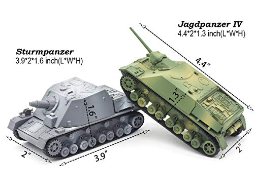 Kit de char de l'armée Jagdpanzer pour modéliste débutant