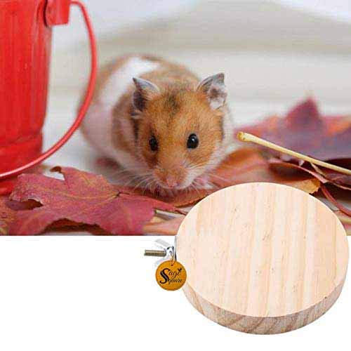 Sage Square Playful Natural Wooden Cage Platform, Climbing, Exercise Perch for Hamster, Birds Gerbill, Hedgehog, Rat, Mice (Pack of 2) (B087LZL4Y2) Amazon Price History, Amazon Price Tracker