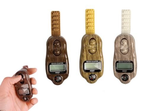 3 compteurs numeriques de perles et Tasbih avec boussole idee cadeau