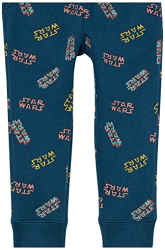 Image of Amazon Essentials Disney | Marvel | Star Wars | Princess Girls and Toddlers' Fleece Jogger Sweatpants, Pack of 2
