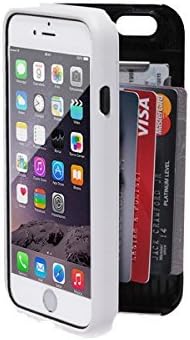 iPhone 5/5s/SE Case & Wallet - Card/ID Holder White by New Wallet