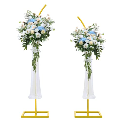 Wedding Arch Backdrop Stand(8Ft&6.8Ft) With Ballon Sets,Metal Wedding Arches For Ceremony,Balloon Arch Stand For Birthday,Wedding,Baby Shower And Any Celebration #TOP1