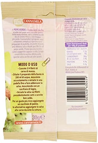 Cannamela Filetto Pepe Verde