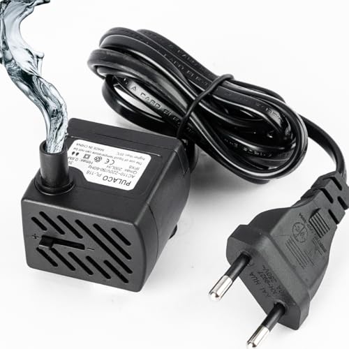 Mini Bomba Submersa Bivolt 200 L/H para Aquários, Fontes e Bebedouros – Silenciosa, Compacta e com E