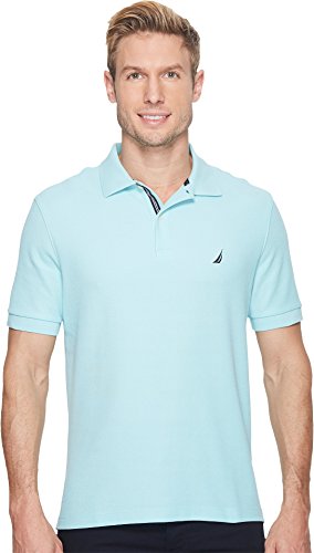 Nautica Mens Classic Short Sleeve Solid Performance Deck Polo Shirt product thumbnail 18