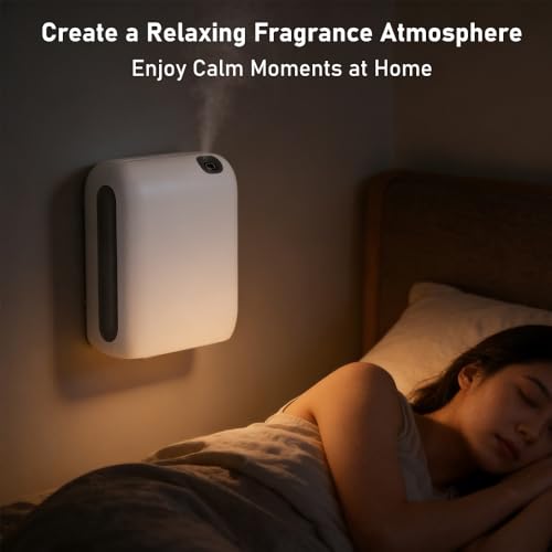Diffuseur de Collection D'hôtel, Diffuseur D'huiles Essentielles sans Eau, Machine à Air parfumé de 200 ML pour la Maison, alimenté par Batterie, Diffuseurs d'air Froid pour la