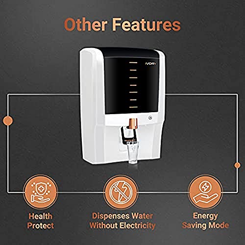 Image of Eureka Forbes Aqua guard Ivory RO+AUTO UV+ Mineral Guard + Active Copper Technology Water Purifier (White, 7 litres)