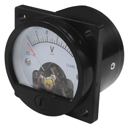 Compteur de tension analogique 30V SO45-V carré pour tableau