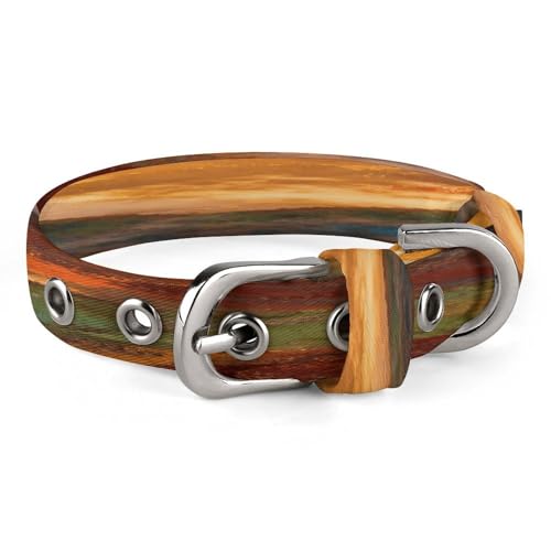 Collar antitirones suave para mascotas con cierre seguro de tela Oxford ajustable de montaña 2