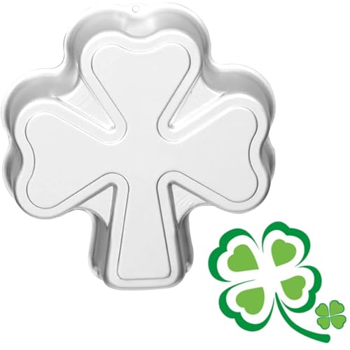 St. Patrick\'s Day Shamrock Cake Pan Mold Clover Shaped Baking Mould Tin Cake Pan