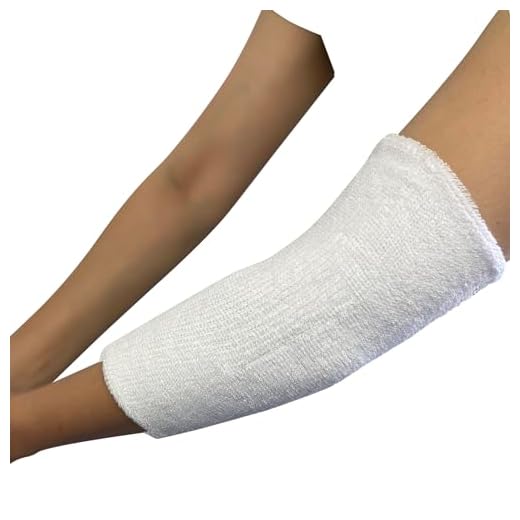 COUVER Thick Volleyball Elbow Protector Sleeve 9" Long, White