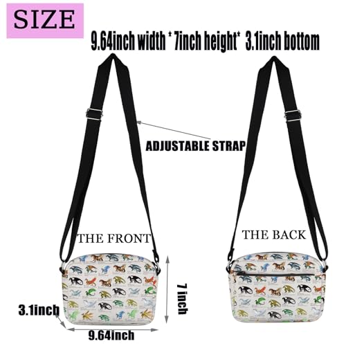PXTIDY Dragon Novel Characters Crossbody Bag Dragon Novel Merch Clay Sunny Glory Tsunami Starflight Dragons Lovers Gifts2