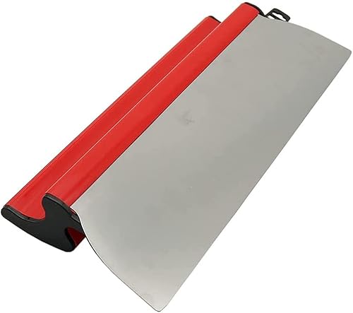 Miniatura 7 de Hoja de yeso roja Skimming Blade Enyesado Pintura Espátula de alisado Flexible Acabado Paleta Herramientas profesional 15.75inch 15.7 in herramienta