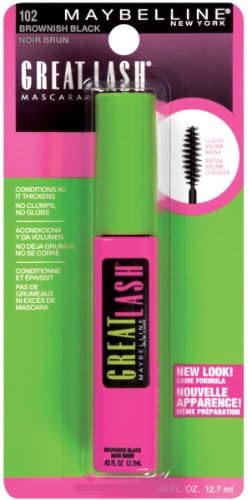 Maybelline Great Lash Washable Mascara 102 Brownish Black 0 43 Fl Oz 12 7 Ml Amazon De Beauty
