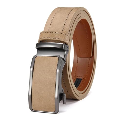 Men's Automatic Buckle Belt Business Belt PU Leather Belt Black Jeans Belt2