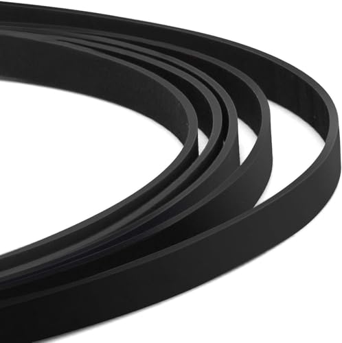 Image of 5 Pcs Different Specifications Turntable Belt Compatible with Technics SL-200, ATLP120, (5 Pcs Different Turntable Belt)