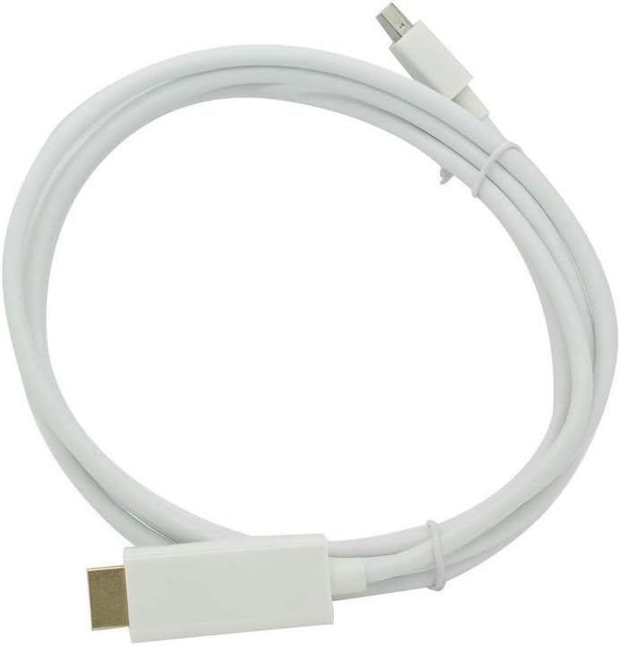 6 Feet Mini Displayport Thunderbolt To Hdmi Male Converter