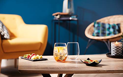 Luminarc Perfection Stemless Wine Glass (Set Of 12), 15 Oz, Clear - N0056 #TOP3