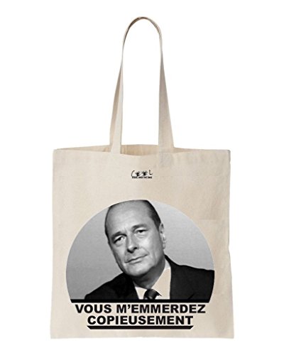 Tote Bag Chirac Vous m'emmerdez copieusement Cover