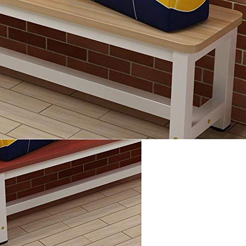 Canapé de repos blanc compact pour optimiser les petits vestiaires