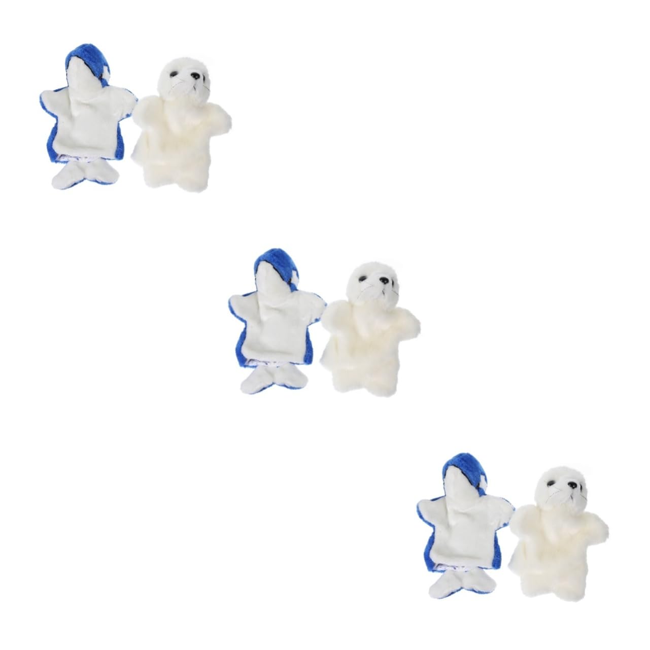ifundom 6pezzi Marionette Dito Animali Morbide Per Giocattoli Educativi Per e Gioco Interattivo Puppets Per Sviluppo Visivo e Divertimento