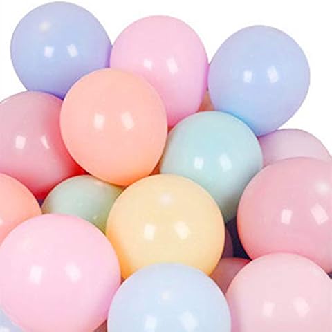Macaron Pastel Party Balloons Pack of 20 Cover