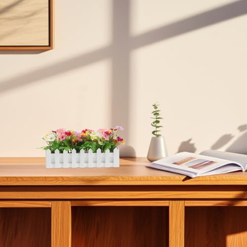 Marguerite artificielle extérieur pot fleur mariage table - 8