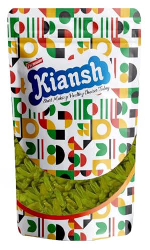 Image of Kiansh Dry fruits (Green Raisins /Hari Darakh /Kishmish, 250g)