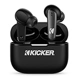 KICKER Bluetooth Earbuds 50KTWS3 Wireless Earbuds with Active Noise Cancellation, 25-Hour Battery Life, in-Ear Headphones with Dual Microphones for Clearest Voice Clarity Touch Controls