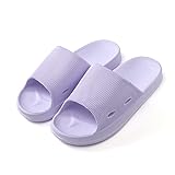 ❣ Ergonomisches Design ❣ Die Pantoffeln sind leicht versenkt, um Ihre Füße perfekt zu umschließen, der Anpasswinkel gleicht den Druck aus, ergonomisches Design.