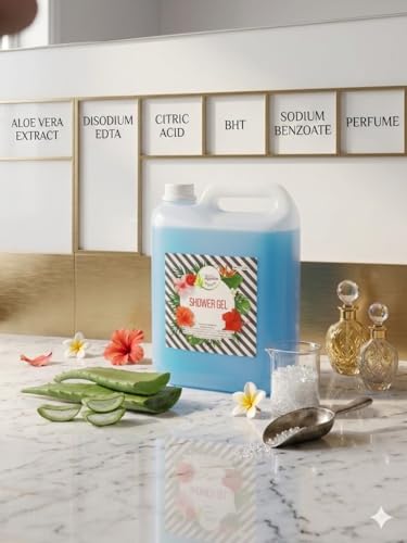 Image of Shower Gel 5L for Hotel, Guest Rooms - Bodywash for Men & Women, Gentle & Mild Fragrance Body Wash - Ideal for Daily Use