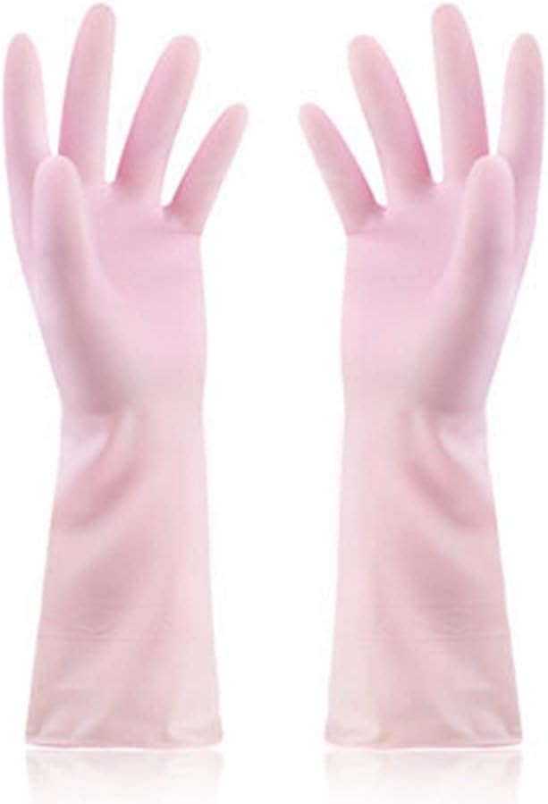 Wash Dishes Household Gloves Kitchen Cleaning Washing Rubber Dishwashing Soft Fit