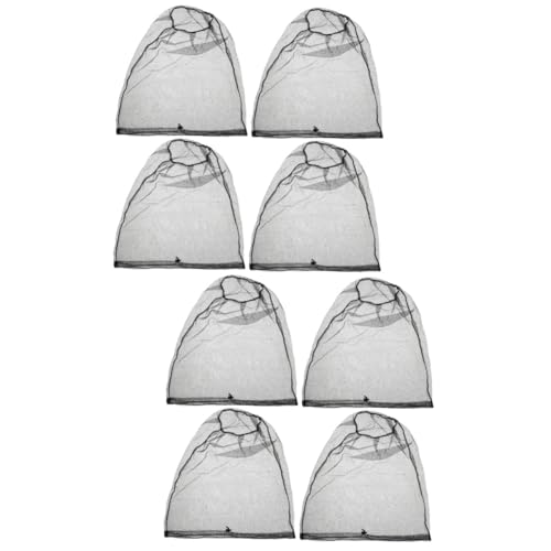 Chapeau de moustique Gatuida résistant en polyester noir pour stopper les insectes
