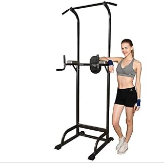 Power Tower Dip Station, Mosunx Workout Equipment Heavy Duty Gym Power Multi-Function Dip