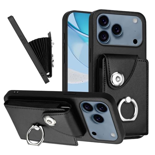 Coque iPhone 2025 Pro avec anneau rotatif pour visionner vos vidéos les mains libres