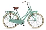 28 Zoll Radgröße Hoopfietsen 28 Zoll Hollandfahrrad Damen Altec Urban Single Speed Ocean Grün 57 cm Rahmengröße