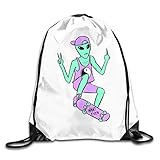 Ligero e impermeable: este bolso con cordón es liviano y fácil de transportar.