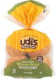 Udis Gluten Free Whole Grain Hamburger Buns ,32 Count (Pack of 1)