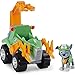 Paw Patrol, Veicolo A Carica Dino Rescue Rocky con Dinosauro Misterioso