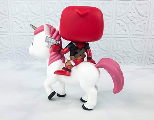 Funko Pop! Marvel Collectores Crops - Deadpool On Unicorn - Pop! Rides #36