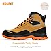 Steel Toe Work Boots for Men and Women - Comfortable Breathable High Top Safety Shoes - Lightweight Non-Slip Indestructible Waterproof for Industry Construction
