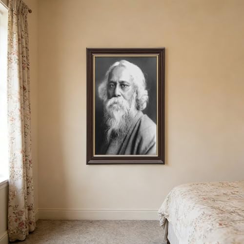 Toile Rabindranath Tagore WCYB habiller un mur vide salon bureau - 3