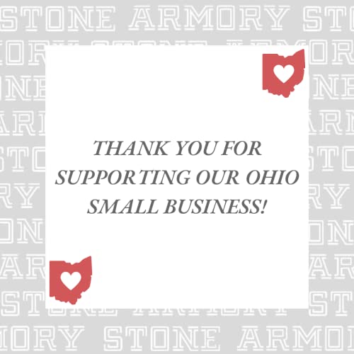 Stone Armory Ohio State University Charm Pendant For Women | Scarlet And Grey Ohio State Buckeye Helmet Bead Charm | Ohio State University Buckeyes Jewelry | Perfect Ohio State Gift For Fans, Students, Alumni | Fits Most Charm Bracelet Brands #TOP6