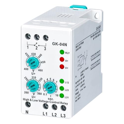 Relais analogique de tension GK-04N 3x380V pour défaut de phase