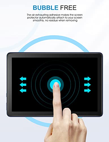 2 Pack Screen Protector Compatible With All-New Fire Hd 10 Tablet 2021 / Fire Hd 10 Plus / Fire Hd 10 Kids / Fire Hd 10 Kids Pro Tablet (11Th Generation, 2021 Released), Sparin Tempered Glass/Alignment Tool #TOP6