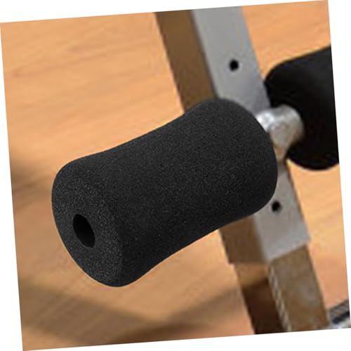 POPETPOP 6Pcs Black Sponge Foot Pads Covers para Situp Board Rollers | Negro, Uso Multifuncional para Planchas y Protección de Piernas, Accesorio de Gimnasio en Casa, Equipo Deportivo miniatura 6