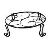 Support de rangement de jardinage - matériau métallique, utilisation rétro et durable, support de rangement en métal