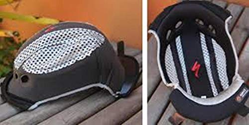 Almohadillas O'NEAL negras con ajuste acolchado para cascos juveniles de enduro 3SRS
