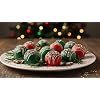 NCS Christmas Red, Green and White Edible Non Pareils Sprinkles, 8 ounces