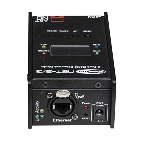 NET-2/3 Pocket Showtec résoudre manque sorties DMX sur console
